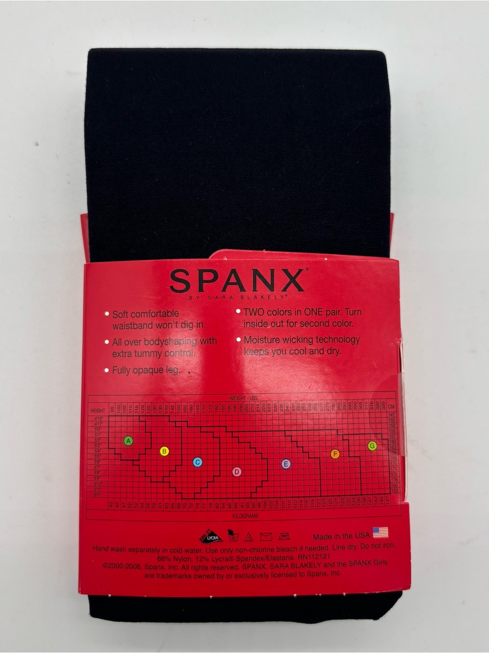 NWT SPANX Reversible Tights - Picture 3 of 4